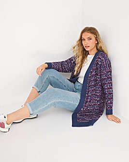 Joe Browns Plaid Check Border Cardigan