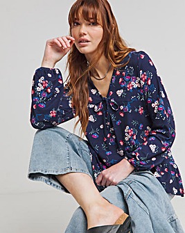 Joe Browns Mixed Floral Print Dainty Summer Top