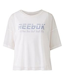Reebok Workout Meet You There Mesh Top