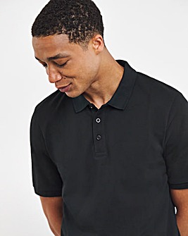 Pure Cotton Pique Polo Extra Long Length