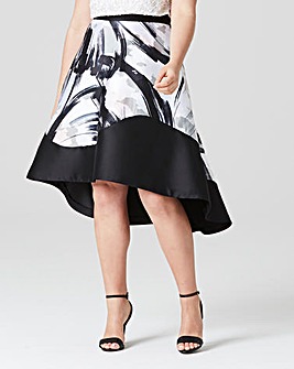 Coast Waldorf Abstract Print Full Skirt