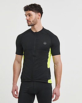 Short Sleeve Cycling Zip Up