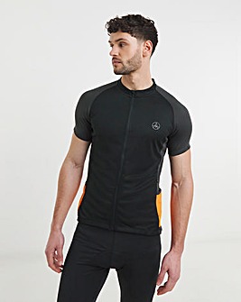 Short Sleeve Cycling Zip Up