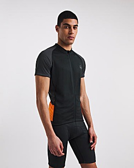 Short Sleeve Cycling Zip Up