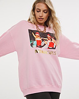 Mean Girls Crew Neck Novelty Christmas Sweatshirt