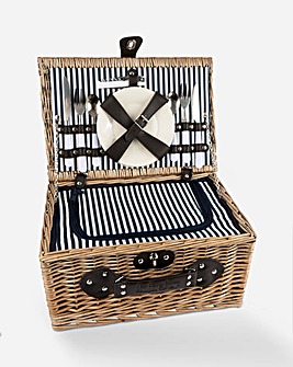 Navigate Three Rivers 2 Person Insulated Wicker Basket Set