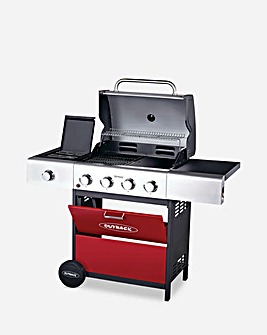 Outback Meteor 4 Burner Gas Barbecue