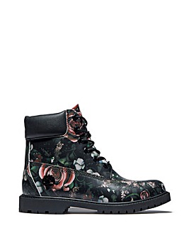 Timberland Heritage Dark Floral Boots D Fit
