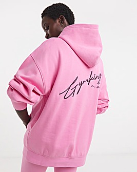 Gym King Script Mindset Hoodie