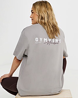 Gym King Poise Boyfriend T-Shirt