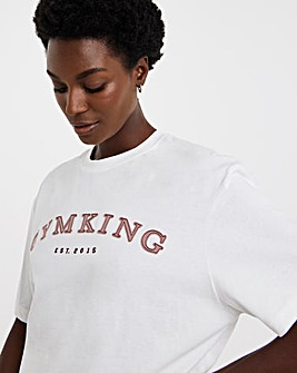 Gym King Compose Jersey Boyfriend T-shirt