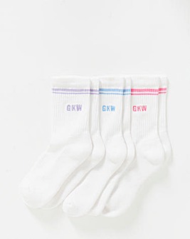 Gym King Tipping Crew Socks