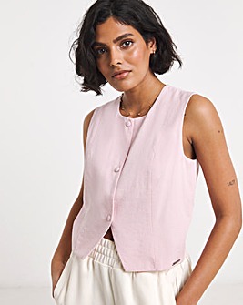 SIGNATURE WOVEN WAISTCOAT