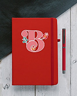 Personalised Tulip Notebook & Pen Set