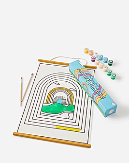 The Mindful Painter Mindfulness Paint By Numbers Kit