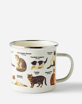 Ecologie Cats Enamel Mug