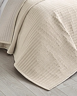 Catherine Lansfield Velvet Pinsonic Bedspread