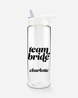 Personalised Team Bride Water Bottle