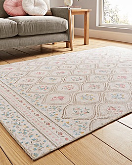 Catherine Lansfield Cameo Floral Washable Rug