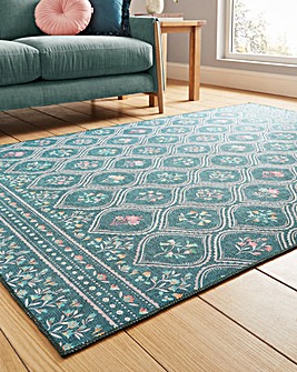Catherine Lansfield Cameo Floral Washable Rug