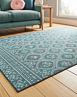 Catherine Lansfield Cameo Floral Washable Runner