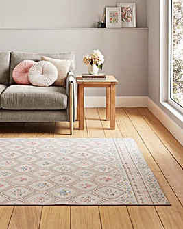 Catherine Lansfield Cameo Floral Washable Runner