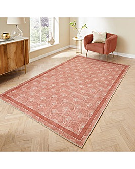 Catherine Lansfield Deco Peacock Washable Rug