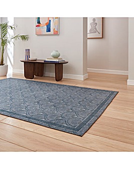 Catherine Lansfield Deco Peacock Washable Runner
