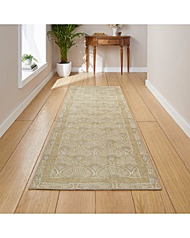 Catherine Lansfield Deco Peacock Washable Runner