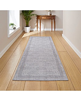 Catherine Lansfield Deco Peacock Washable Runner
