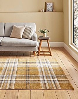 Catherine Lansfield Kelso Check Rug