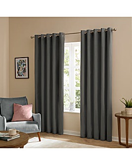 Furn. The Ultimate Velvet Blackout Pencil Pleat Curtains