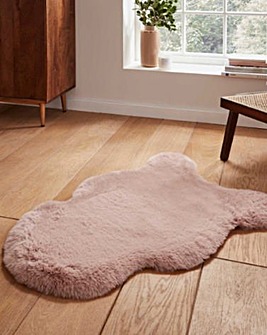 Think Rugs Supersoft Faux Fur Sheepskin Rug