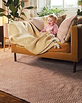Woven Diamond Indoor/Outdoor Rug