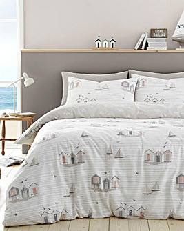 Fusion Beach Huts Duvet Cover Set