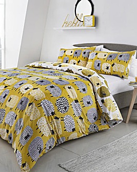 Fusion Dotty Sheep Duvet Cover Set