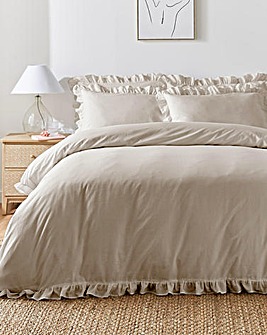 Appletree Cassia Frill Duvet Cover Set