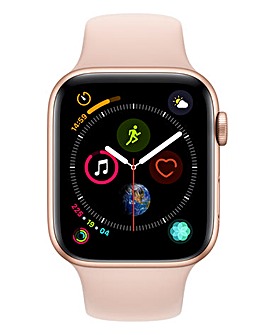 Apple Watch Series 4 GPS 44mm Gold Aluminium Case with Pink Sand Sport Band