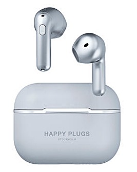 Happy Plugs Hope True Wireless Earphones - Silver
