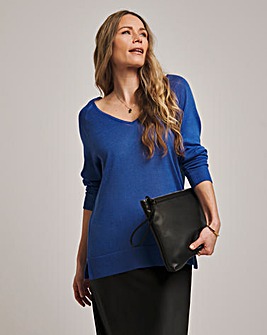 Anthology Fine Gauge V Neck Jumper