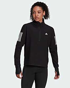 adidas Own The Run 1/2 Zip Track top