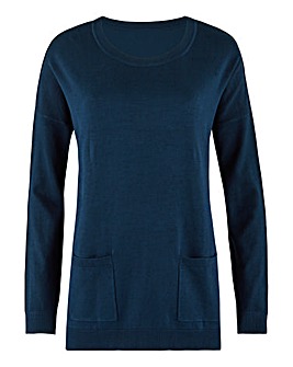 Boxy Jumper With Pockets