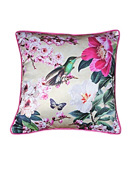 Arthouse Oriental Bird Blossom Cushion