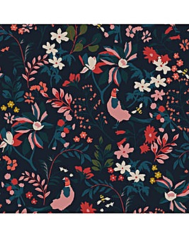 Joules Guinea Spot French Navy Wallpaper