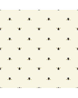 Joules Twilight Ditsy Antique Gold Wallpaper