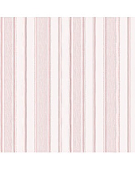Laura Ashley Heacham Stripe Blush Wallpaper