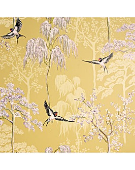Arthouse Japanese Garden Wallpaper