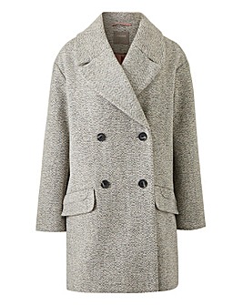 Oasis Curve Jasmine Relaxed Coat