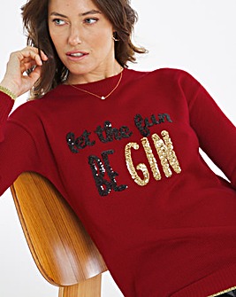 Novelty Let The Fun Be Gin Tunic