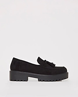 Lily Classic Chunky Loafers Wide Fit